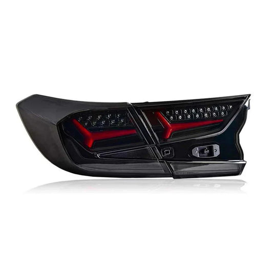 NTXGlow Smoked LED Tail Lights 2018-2021 Honda Accord V5 (New Fish Bone)