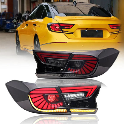 NTXGlow Smoked LED Tail Lights (2018-2021 Honda Accord 10th Gen Sedan)