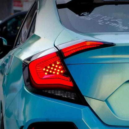 NTXGlow Smoked Red LED Tail Lights (2016-2021 Honda Civic 10th)