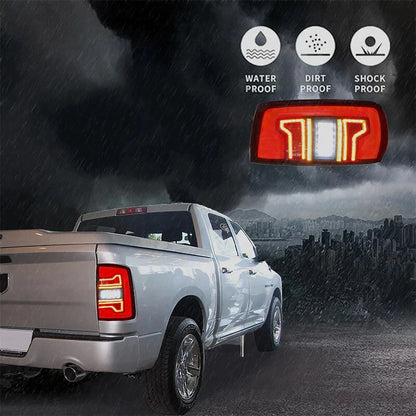 NTXGlow Smoked LED Tail Lights (2007-2008 Dodge Ram 1500, 2500, 3500)