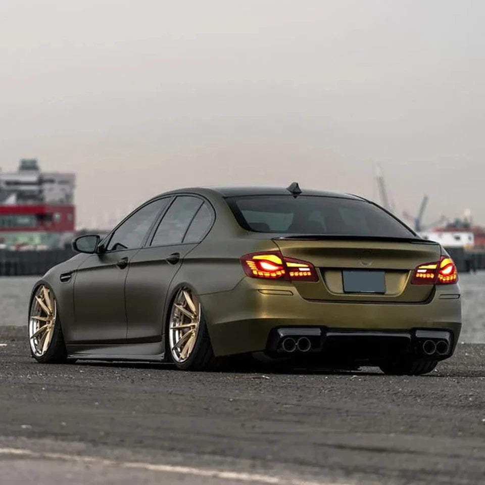 NTXGlow Smoked LED GTS Tail Lights (2011-2017 BMW 5-Series F10 F18 M5)