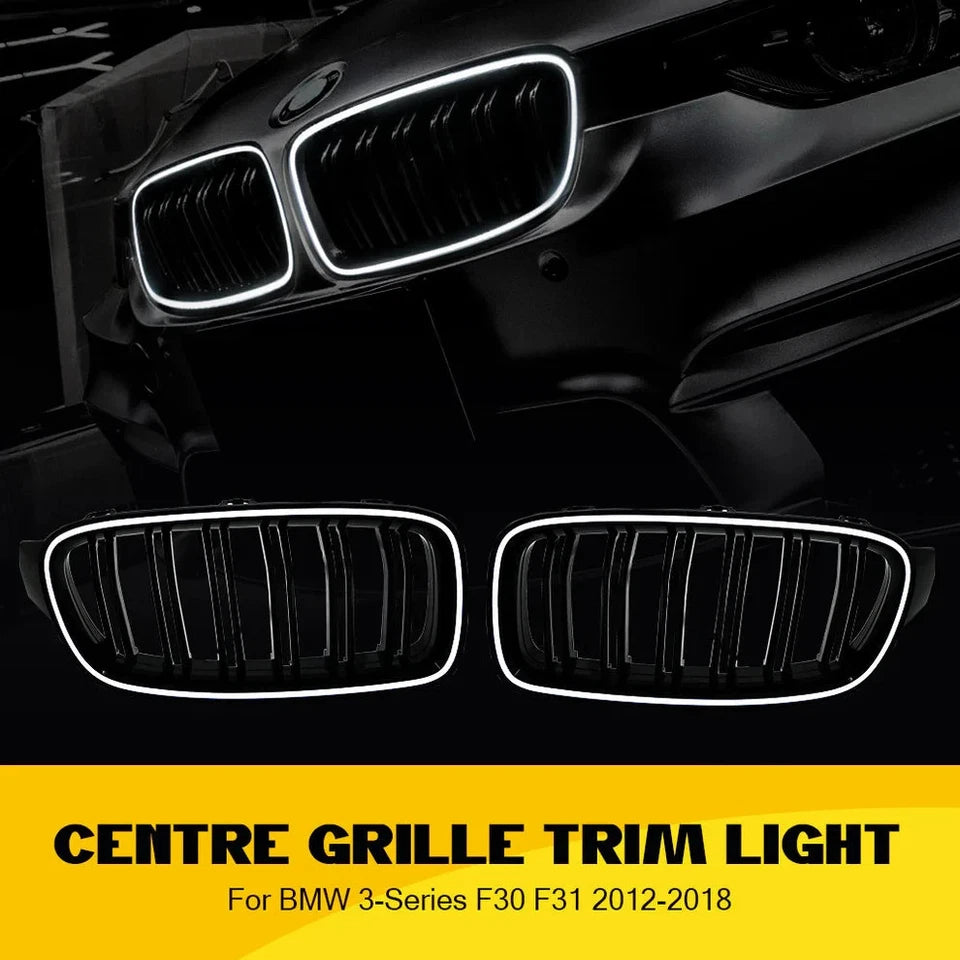 NTXGlow White Grille Lights (2013-2018 BMW 3-Series F30, F35 M3)