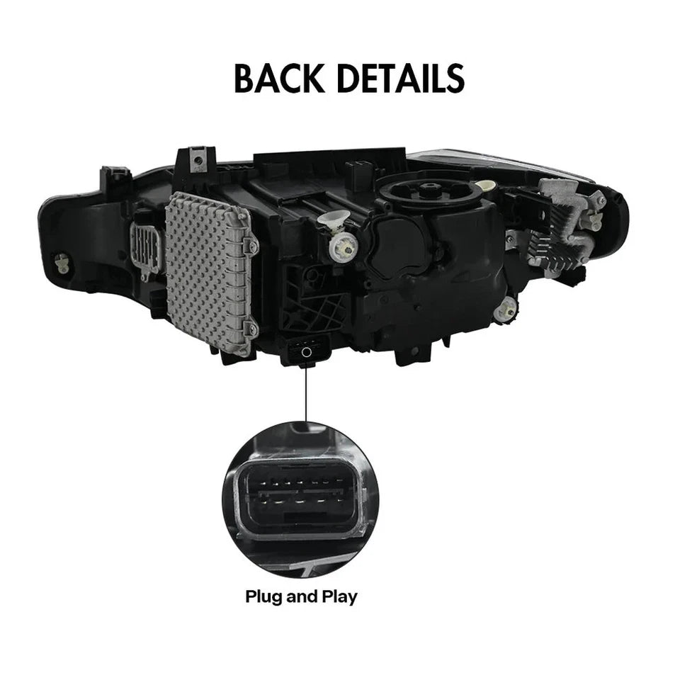 NTXGlow Halogen Projector Headlights (2013-2018 BMW 3-Series F30 F31 328i 335i)