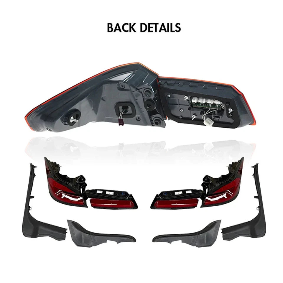 NTXGlow Smoked OLED GTS Tail Lights (2018-2022 BMW 5-Series G30, G38)