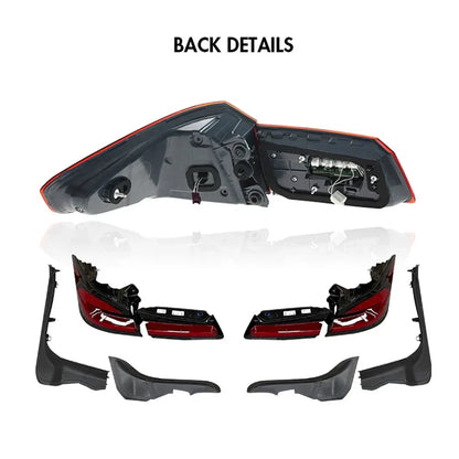 NTXGlow Smoked OLED GTS Tail Lights (2018-2022 BMW 5-Series G30, G38)