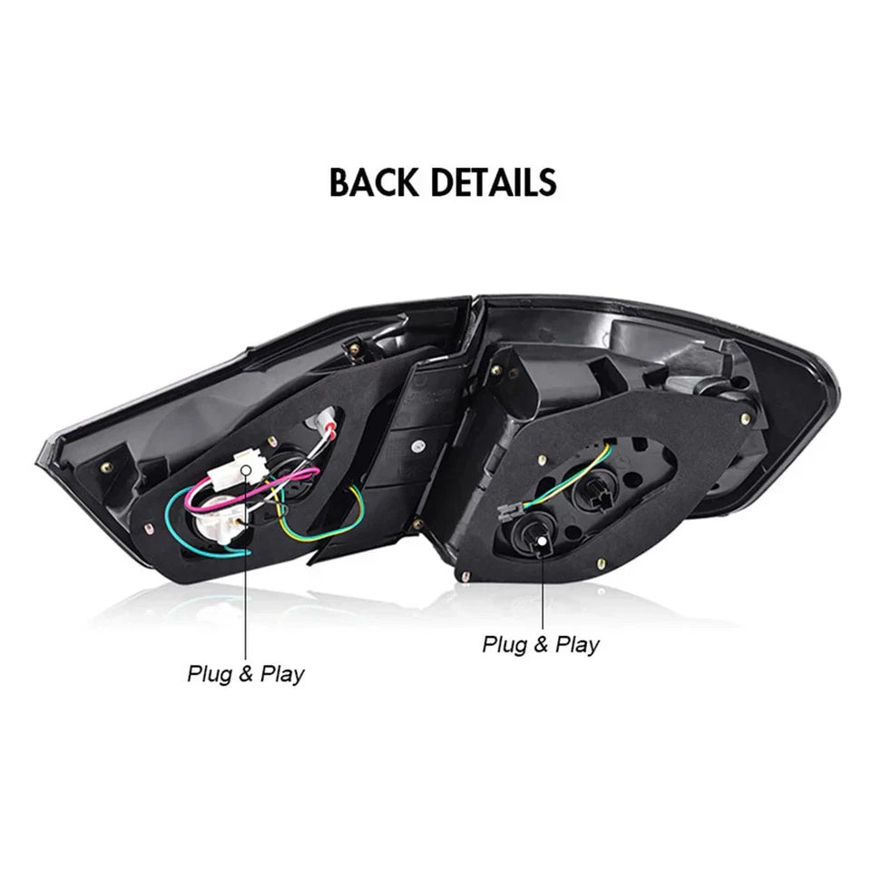 NTXGlow Smoked LED Tail Lights (2012-2014 Toyota Camry)