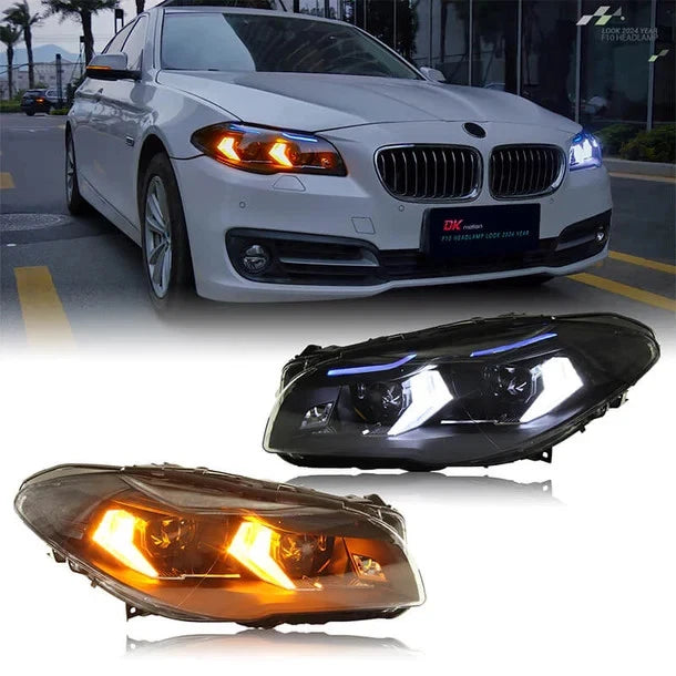 NTXGlow LED Headlights (2010-2019 BMW 5-Series F10)