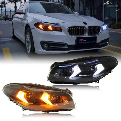 NTXGlow LED Headlights (2010-2019 BMW 5-Series F10)