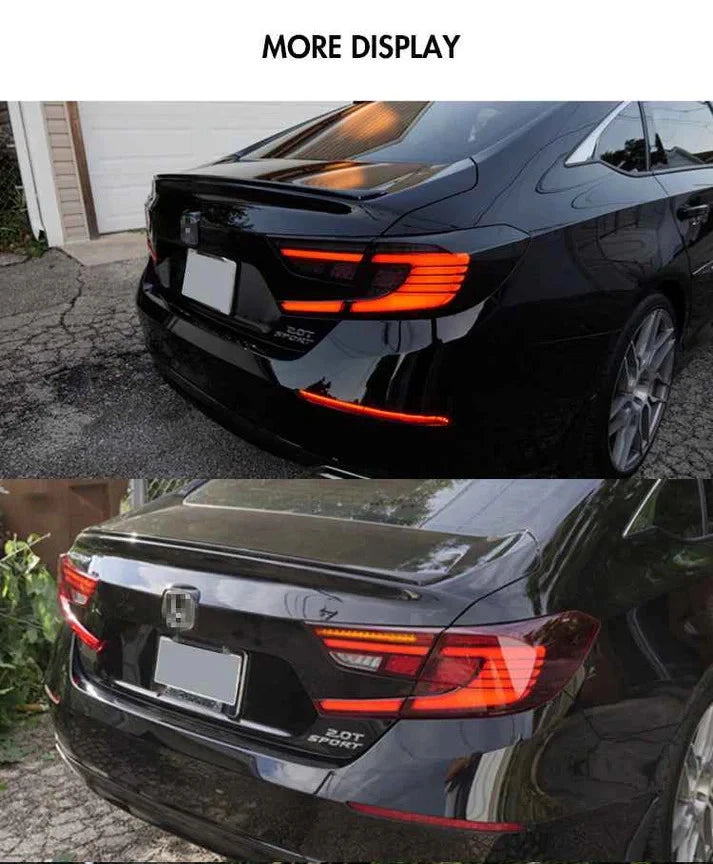 NTXGlow Red LED Tail Lights with Start-Up Animation (2018-22 Honda Accord)