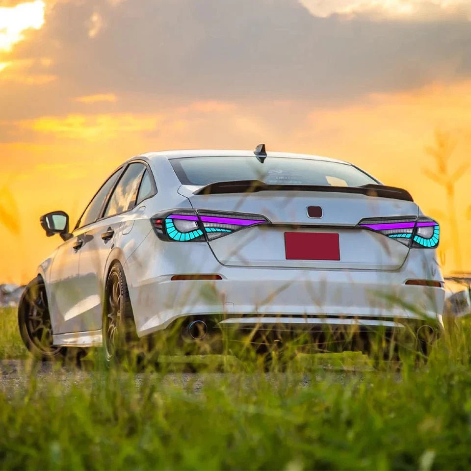 NTXGlow Dynamic RGB LED Tail Lights (2022-2025 Honda Civic 11th Gen)