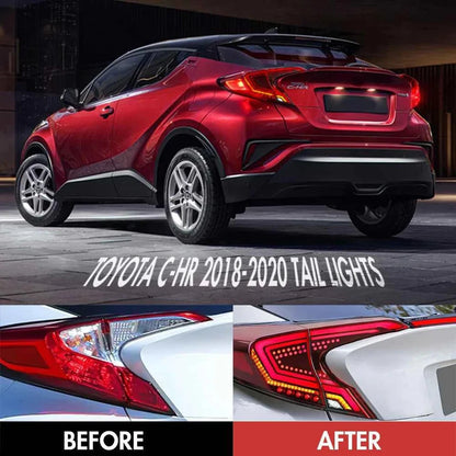 NTXGlow Red LED Tail Lights (2018-2020 Toyota C-HR)