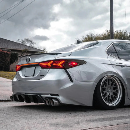 NTXGlow Smoke Red Tail Lights & Trunk Set (2018-2024 Toyota Camry)