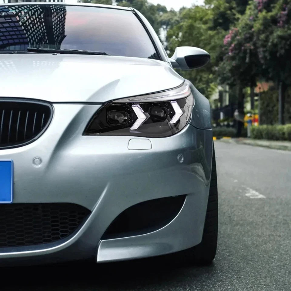 NTXGlow LED Headlights (2005-2010 BMW 5-Series E60, 525i, 530i, 540i)