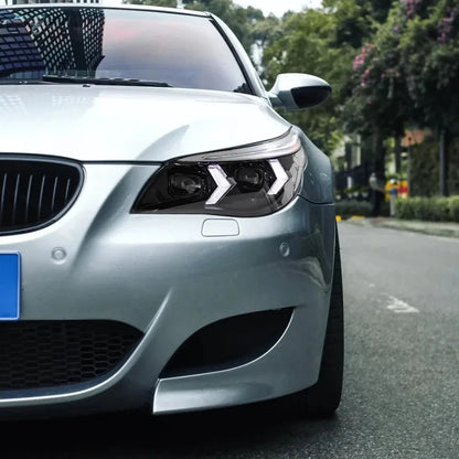 NTXGlow LED Headlights (2005-2010 BMW 5-Series E60, 525i, 530i, 540i)