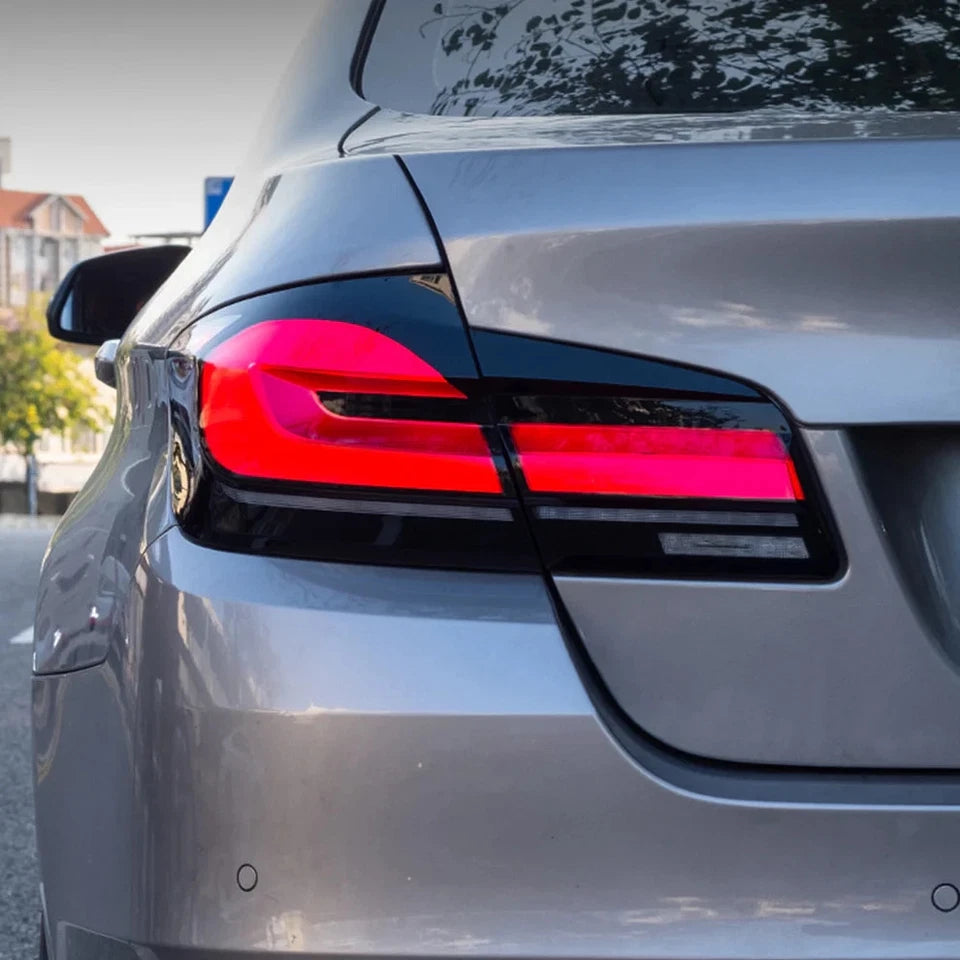 NTXGlow Red LED Tail Lights (2011-2017 BMW 5-Series F10, F18)