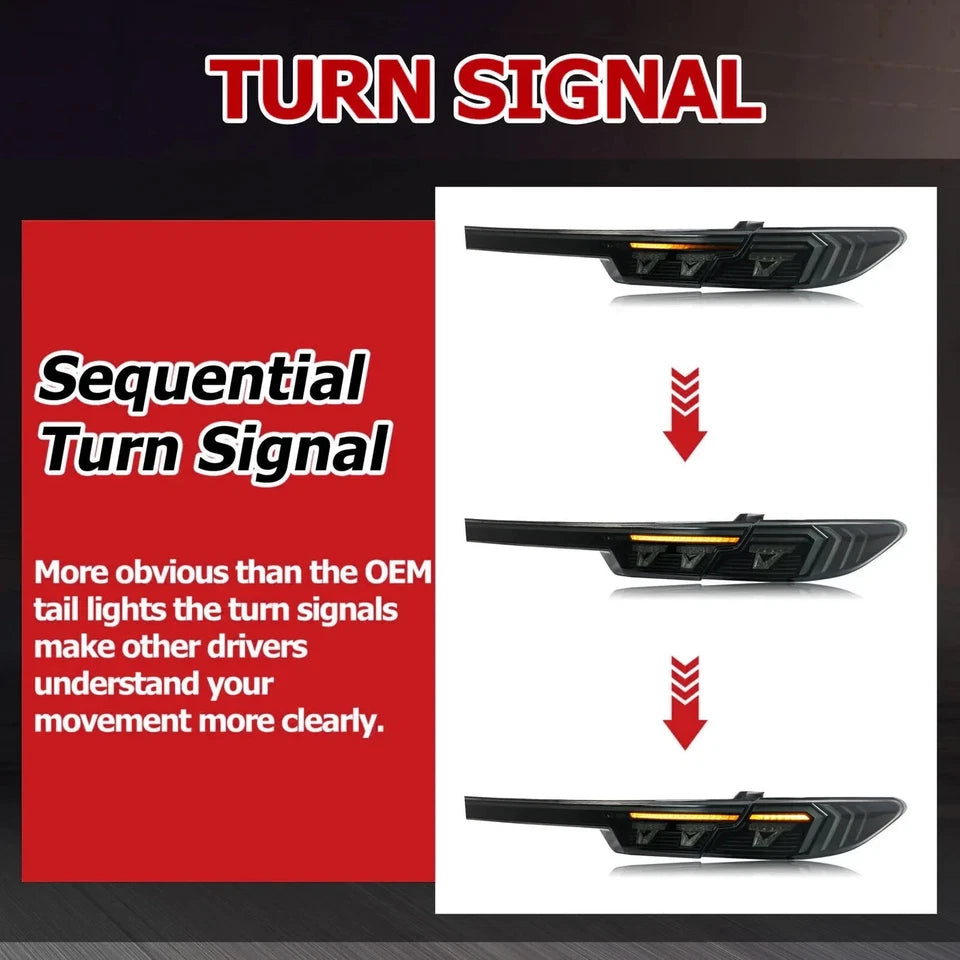 NTXGlow RGB Tail Lights (2025 Toyota Camry XLE, XSE, LE, LEV 9th Gen)