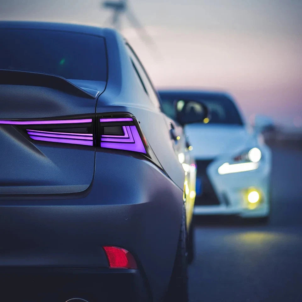 NTXGlow RGB Tail Lights (2014-21 Lexus IS250 IS300 IS350 IS500 IS200t)