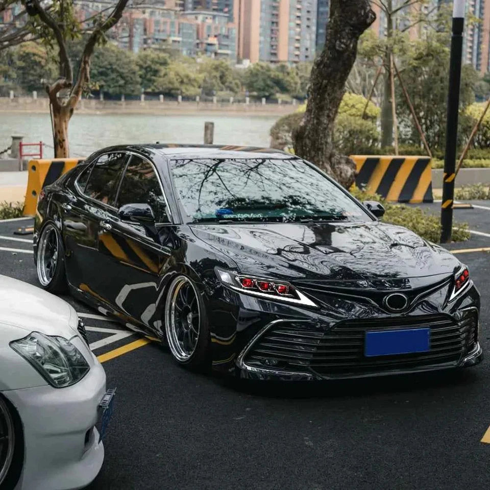 NTXGlow Carbon Fiber LED Headlights (2018-2024 Toyota Camry 8th Gen)