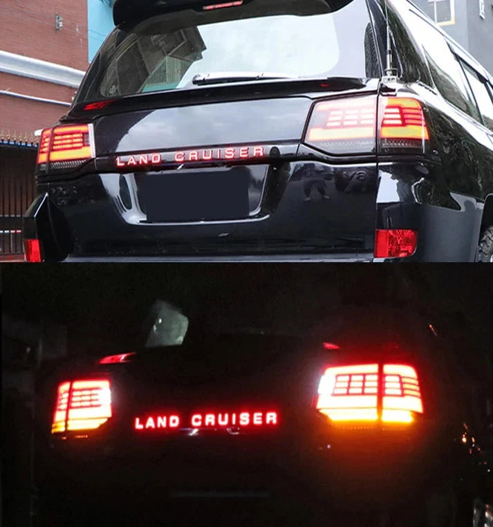 NTXGlow Red LED Tail Lights (2016-2020 Toyota Land Cruiser)