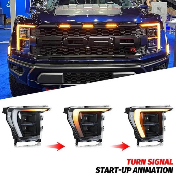 NTXGlow LED Headlights (2015-17 Ford F-150 & 2015-20 Raptor)