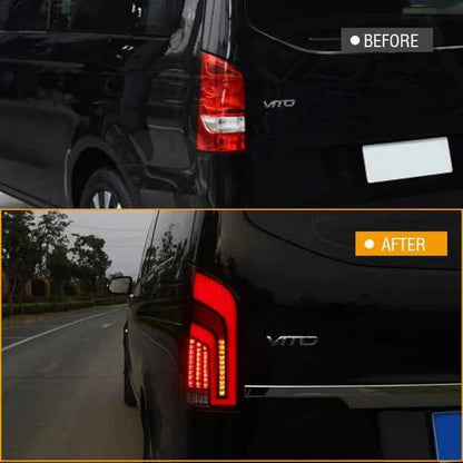 NTXGlow Smoked LED Tail Lights (2015-2019 Mercedes-Benz Vito W447 & MPV)