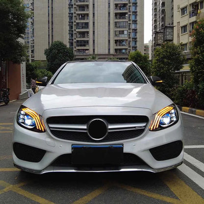 NTXGlow LED Headlights (2015-2021 Mercedes-Benz W205 C180 C200 C260 Maybach Exelero)