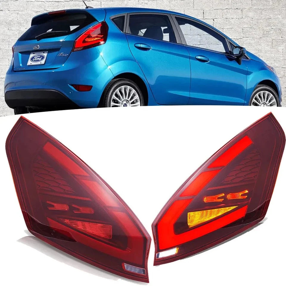 NTXGlow Smoked LED Tail Lights (2008-2019 Ford Fiesta Hatchback SE & ST)