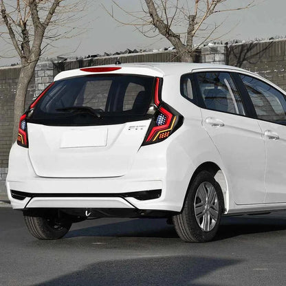 NTXGlow Smoked LED Tail Lights with Start-up Animation (2014-2018 Honda Jazz)