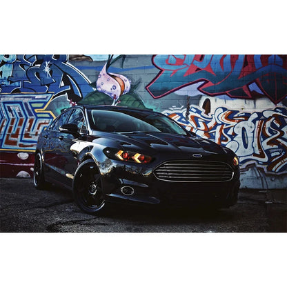 NTXGlow Demon Eye Halogen Headlights (2013-2016 Ford Fusion & Mondeo)