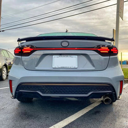 NTXGlow Smoke Red Tail Lights (2020-2024 Toyota Corolla L, LE, SE, XSE, XLE)