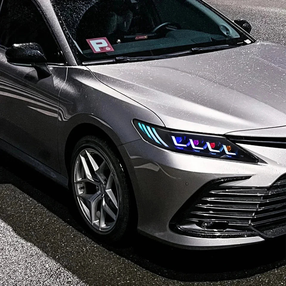 NTXGlow RGB Quad Projector Headlights (2018-2024 Toyota Camry LE, SE, XLE, XSE, TRD)