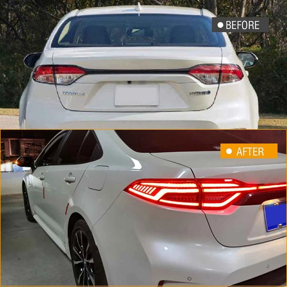 NTXGlow Smoked LED Tail Lights (2020-2024 Toyota Corolla US)
