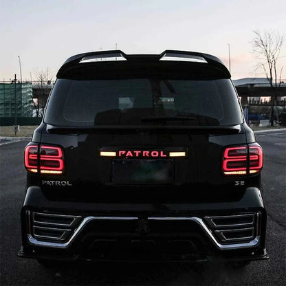 NTXGlow Start-Up Animation Smoked LED Tail Lights (2017-20 Nissan Armada & Patrol)