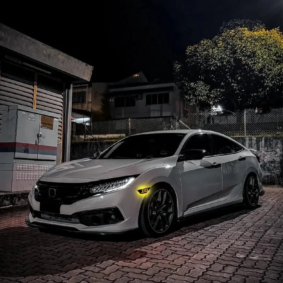NTXGlow Smoked LED Side Marker Lights (2016-2021 Honda Civic)