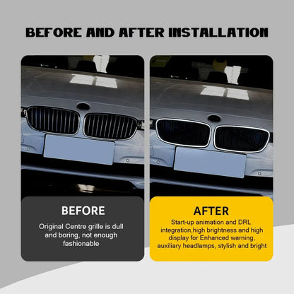 NTXGlow White Grille Lights (2013-2018 BMW 3-Series F30, F35 M3)