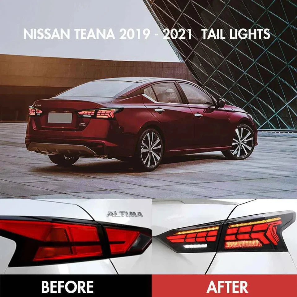 NTXGlow Start-Up Animation Smoked LED Tail Lights (2019-21 Nissan Altima)