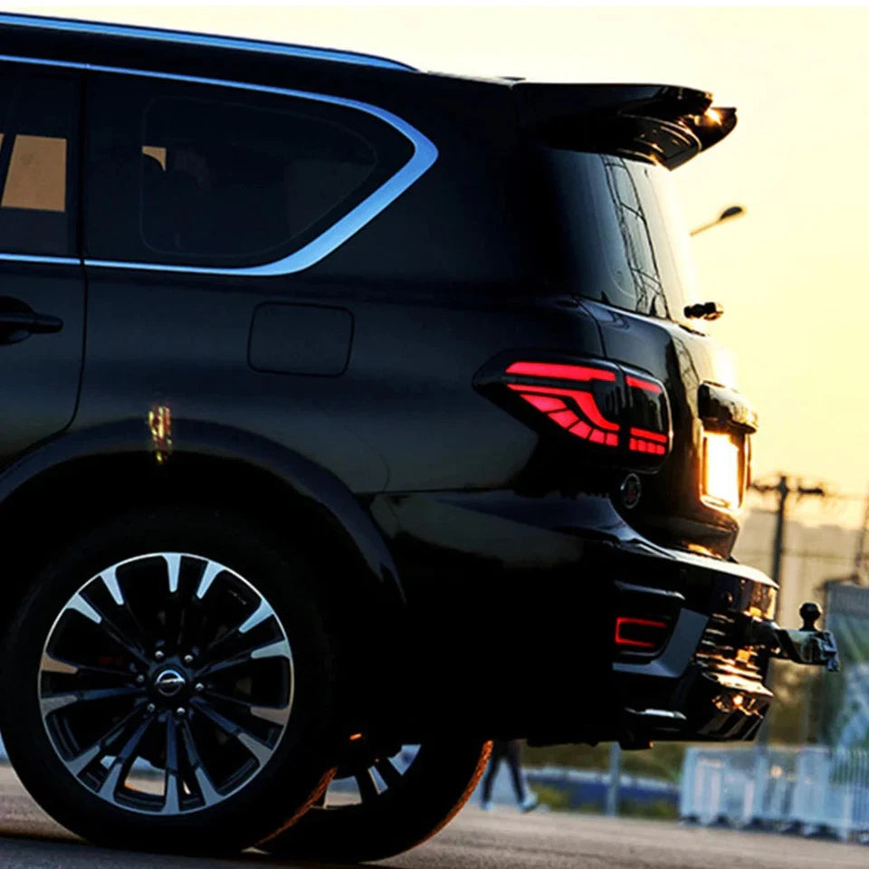 NTXGlow Start-Up Animation Smoked LED Tail Lights (2017-2020 Nissan Patrol Y62)
