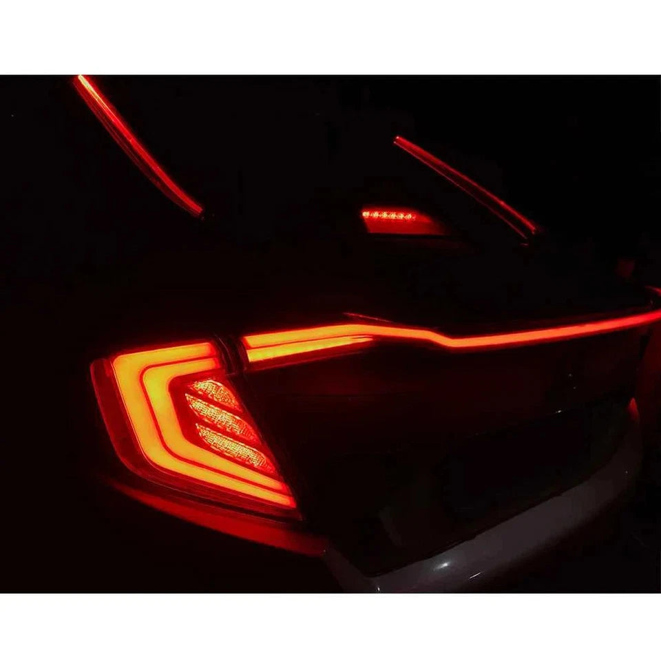 NTXGlow Smoked LED Tail Lights (2016-20 Honda Civic Hatchback)
