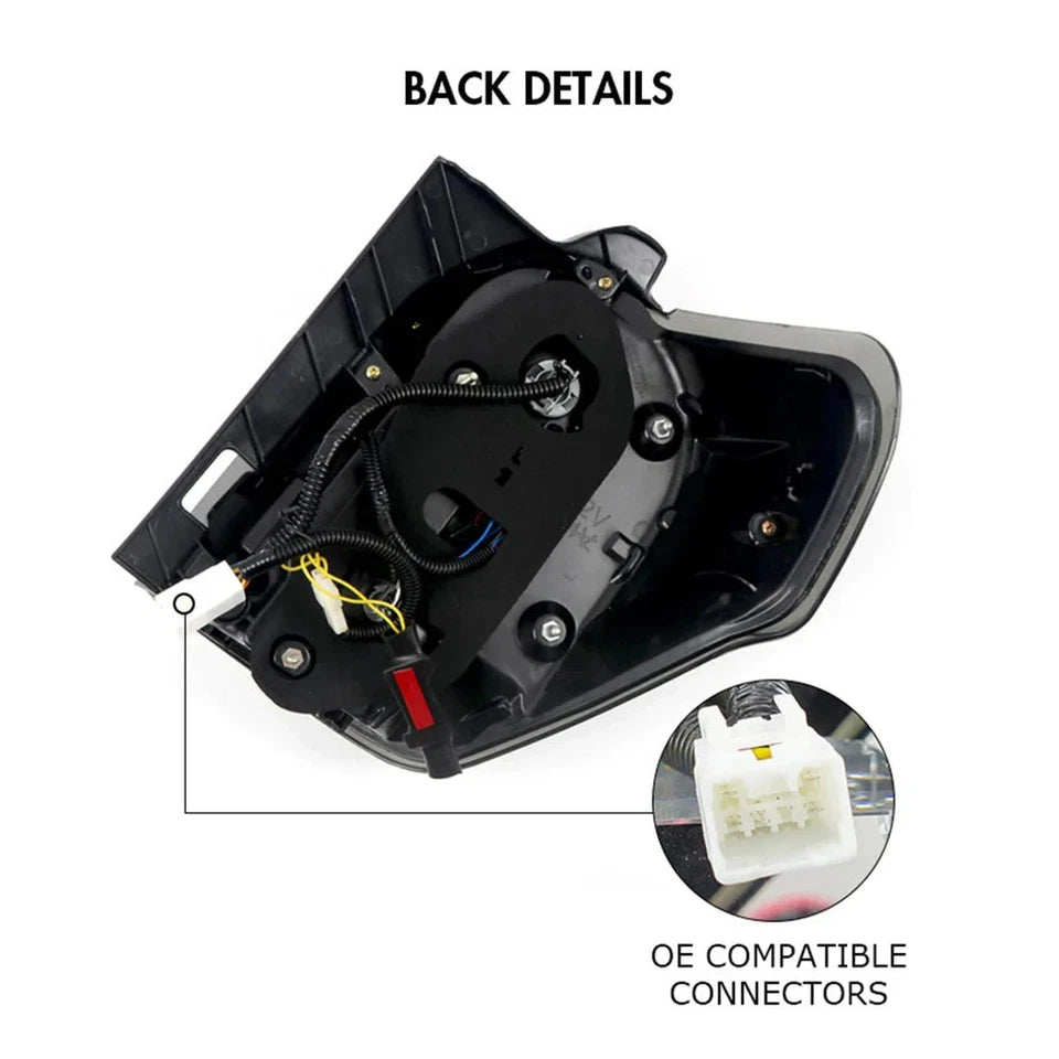 NTXGlow LED Tail Lights 2010-2020 Toyota 4Runner (Raptor Style)