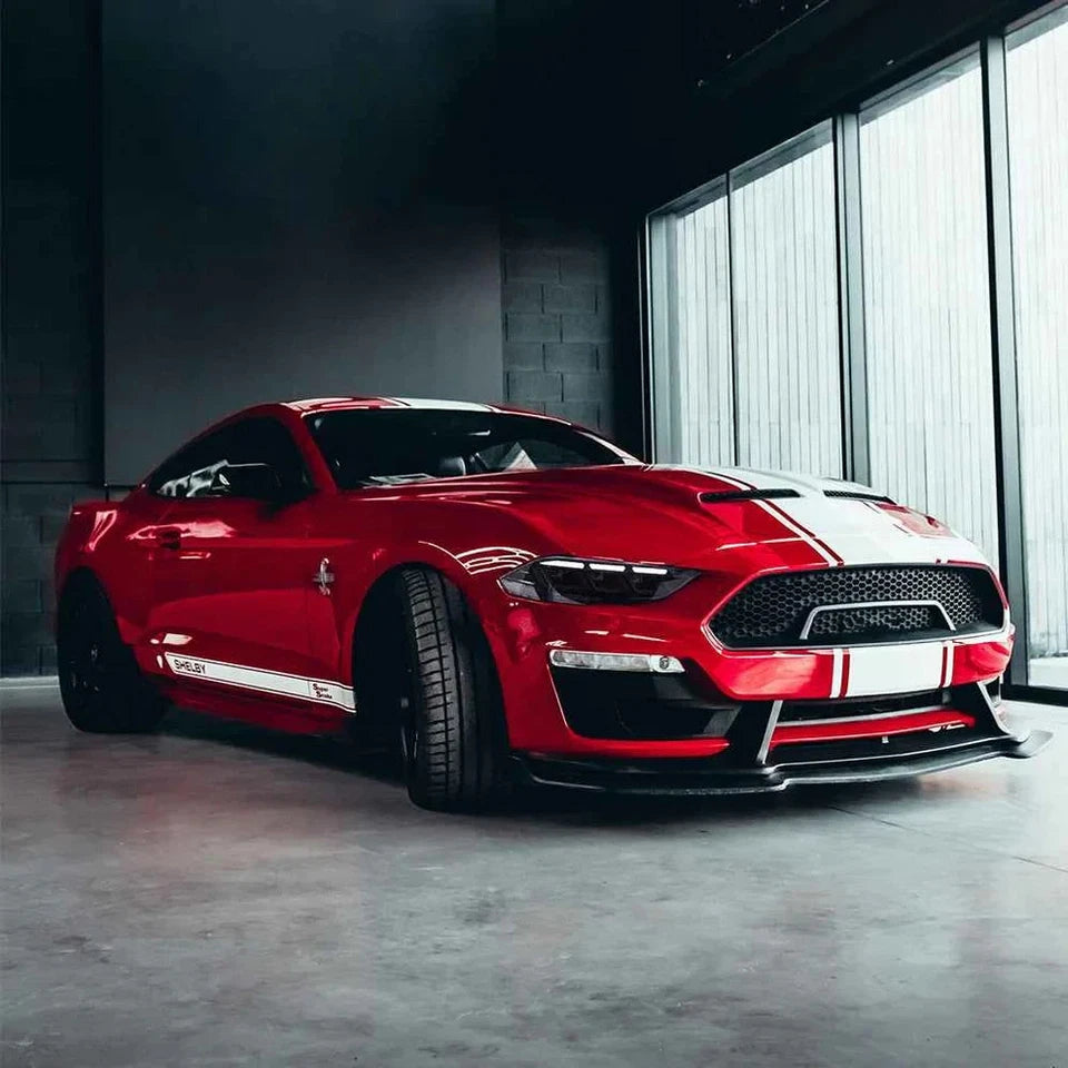 NTXGlow Carbon Fiber LED Headlights (2018-2023 Ford Mustang S650)