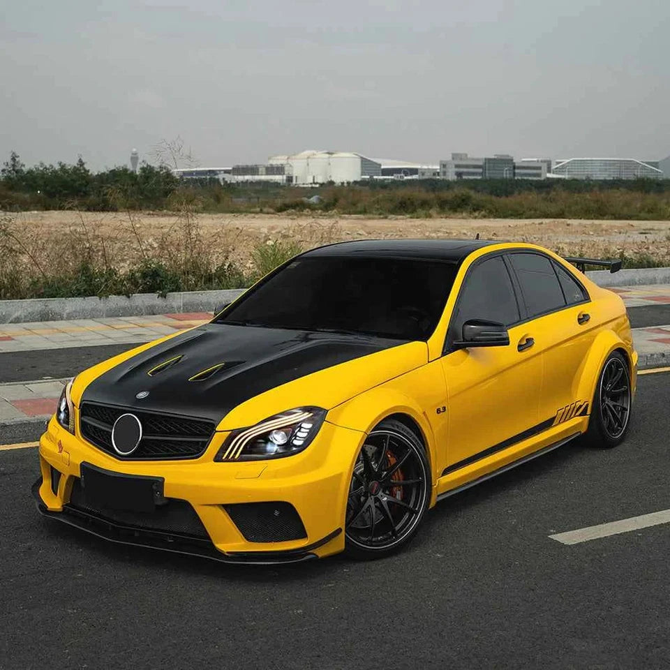 NTXGlow Clear LED Headlights (2007-2014 Mercedes-BENZ C-Class W204)