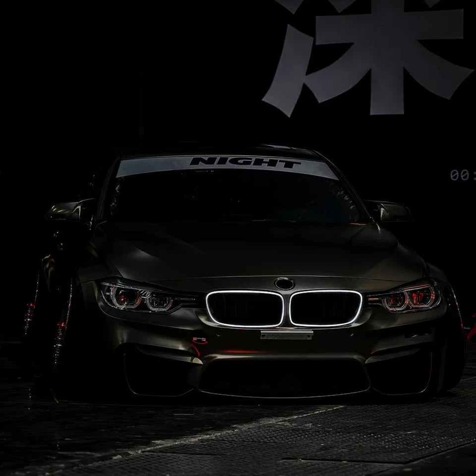 NTXGlow White Grille Lights (2013-2018 BMW 3-Series F30, F35 M3)