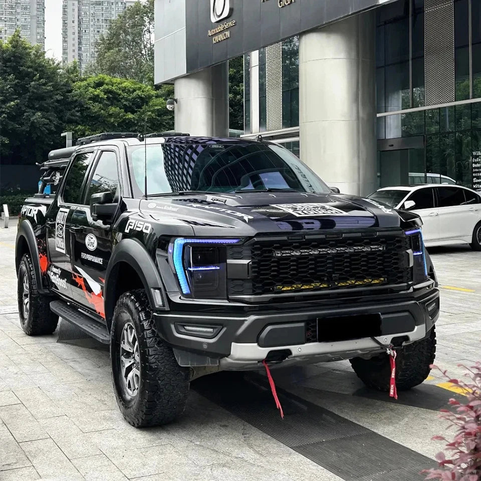 NTXGlow High-Range LED Version RGB Headlights (2021-2024 Ford F-150 P702 14th Gen)