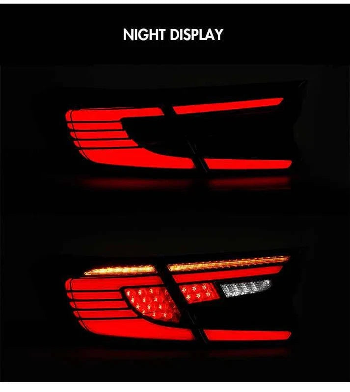 NTXGlow Red LED Tail Lights with Start-Up Animation (2018-22 Honda Accord)
