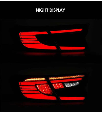 NTXGlow Red LED Tail Lights with Start-Up Animation (2018-22 Honda Accord)