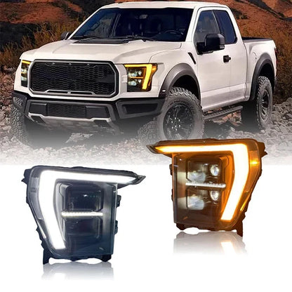 NTXGlow LED Headlights (2015-17 Ford F-150 & 2015-20 Raptor)