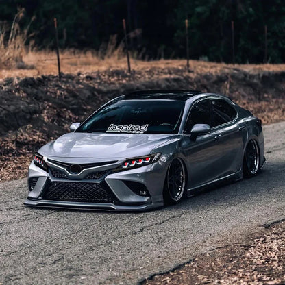 NTXGlow Red Demon Eye Headlights (2018-2024 Toyota Camry LE, SE, XLE, XSE, TRD)