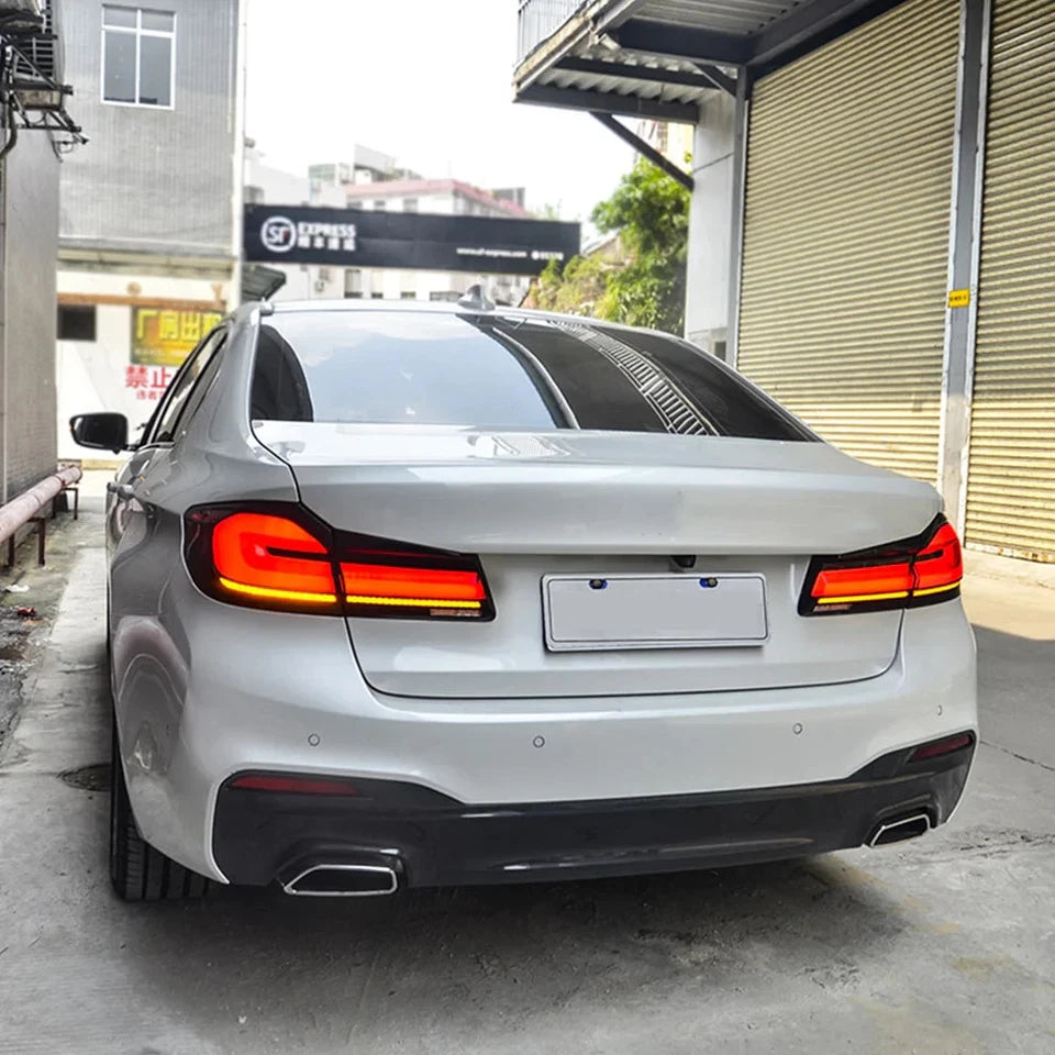 NTXGlow Smoked OLED GTS Tail Lights (2018-2022 BMW 5-Series G30, G38)