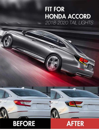 NTXGlow LED Tail Lights with Start-up Animation (2018-22 Honda Accord 10th Gen)