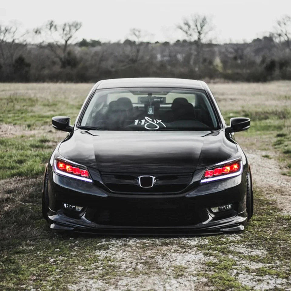 NTXGlow Dynamic DRL LED Headlights 2008-2012 Honda Accord MK8 (Demon Eyes)